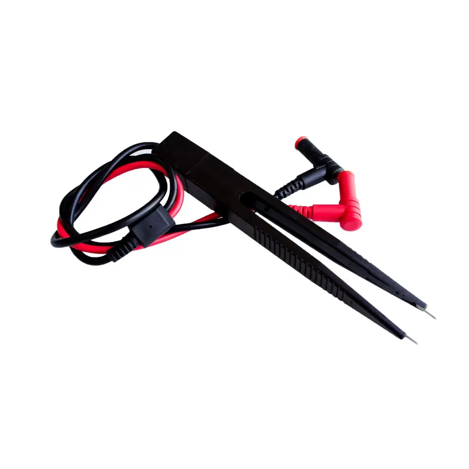 Clip Test Pen SMD Multimeter Probe Tweezers Patch For Capacitance Inductance Resistor chip components Multi-Use Electric Tool image 1