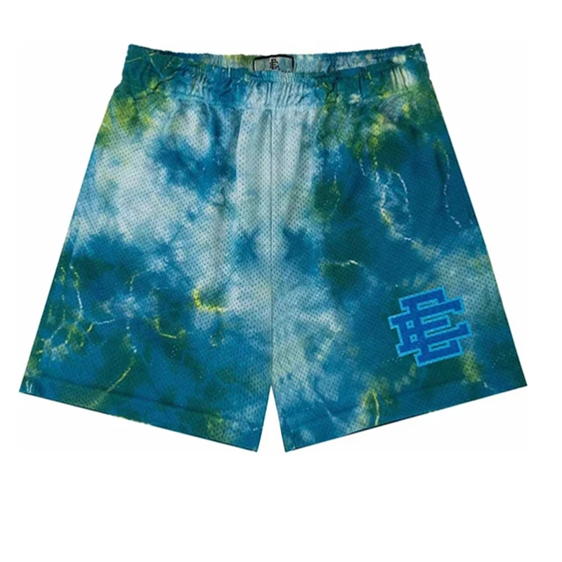 Eric Emanuel Summer Men Sports Shorts Fitness Basketball Beach Pants Mesh Breathable Gym Training Shorts Men's sweatpants Shorts 6