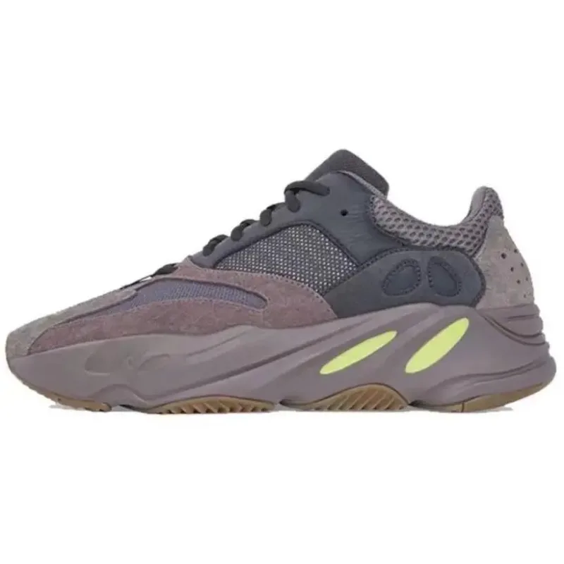 Original Adidas Yeezy Boost 700 V2 Black Text 3M Black Warrior Scarpe Da Corsa Sneakers