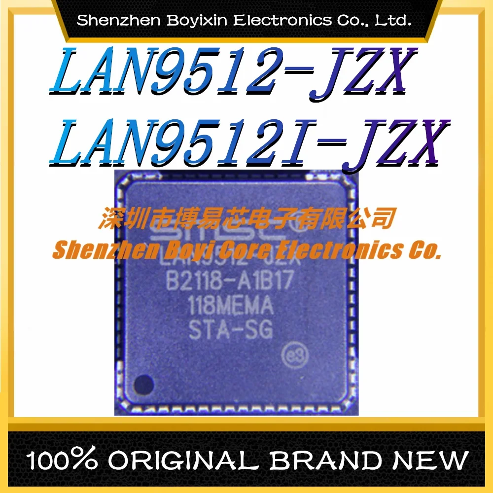 new lan8720a cp tr lan8700c aezg tr original and authentic transceiver ethernet chip LAN9512-JZX LAN9512I-JZX Package: QFN-64 New Original Authentic Ethernet Chip IC