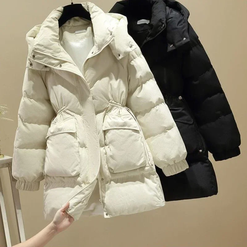 Thick Parkas Woman Blouson Jackets Modern Cold Youthful Fashion 2025 Offers High Quality Down Coats for Women Luxury 2025 Trend - 2