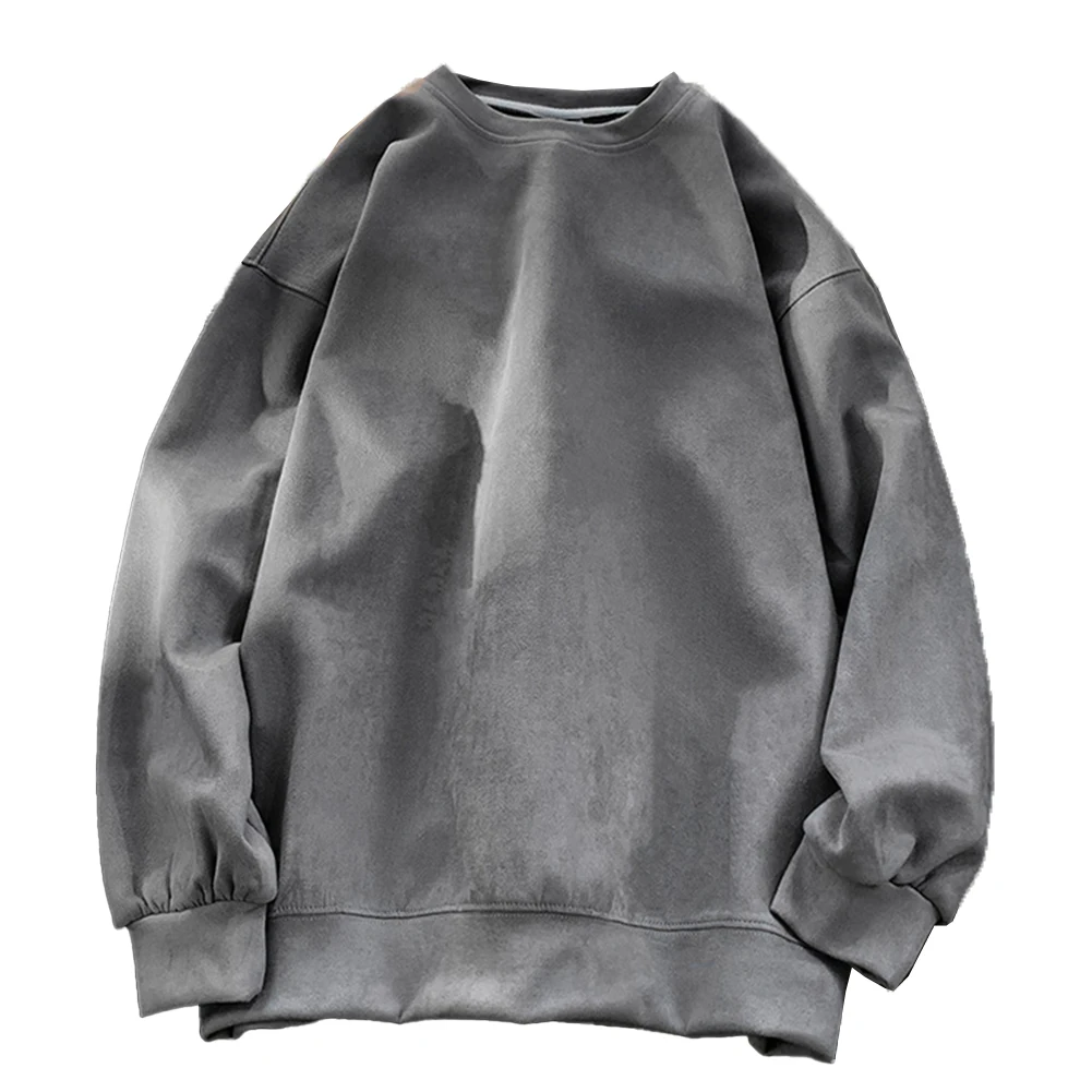 

Men’s Basic Solid Color Sweatshirts Pullover Casual Soft Breathable Comfortable Long Sleeve Top Clothing Sweatshirt Hoodie