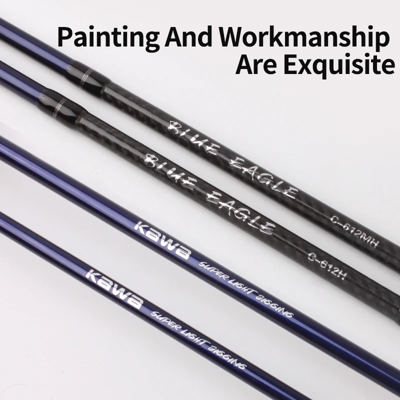 Fishing Rods Slow Jigging M/MH/H Action Length 1.83m Lures Weight 180-500g Soft Wood And EVA Handle Rods Weight 132g Line Max 3#