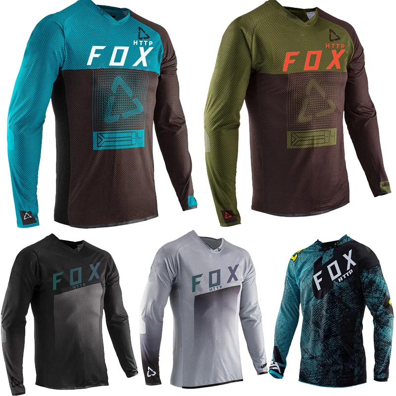 Camiseta De Ciclismo De Montaña Para Hombre, Jersey De Motocross, BMX