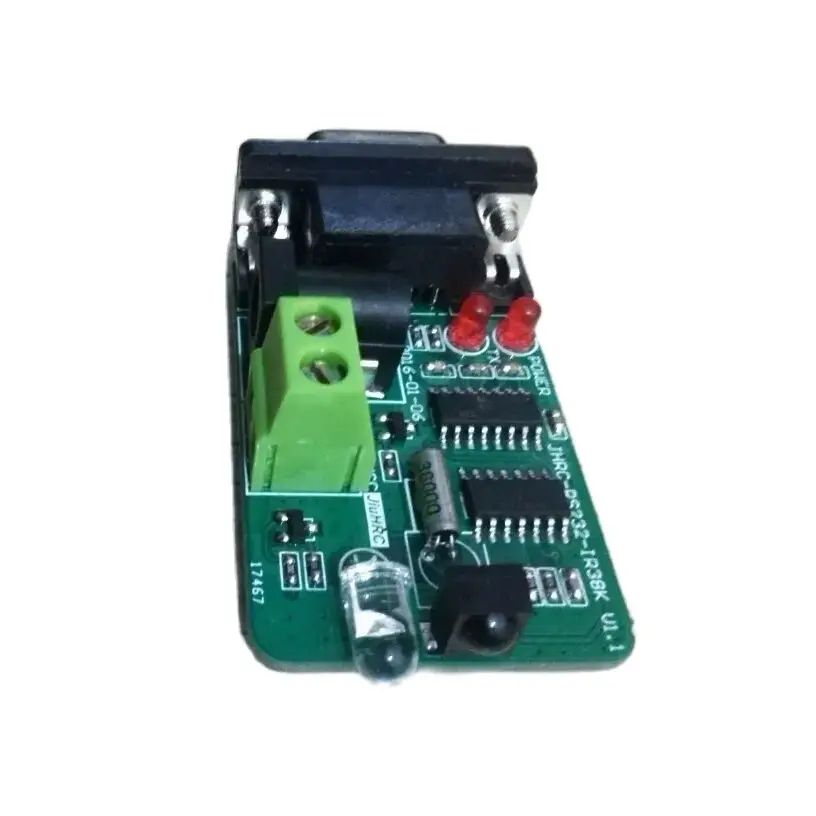 

RS232 to infrared meter reading and sending module, serial port to infrared (requires external power supply of 5V)