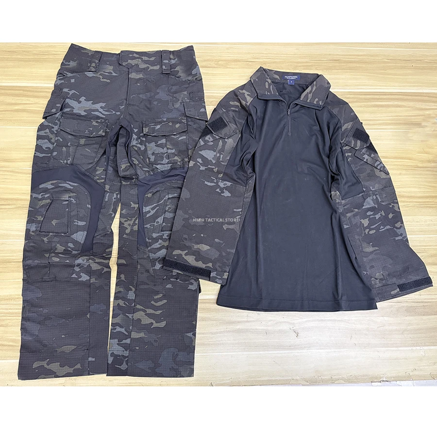Combinaison Gen3 Frog Suit camouflage nuit - Tenue tactique complète pêche nocturne multi-terrains