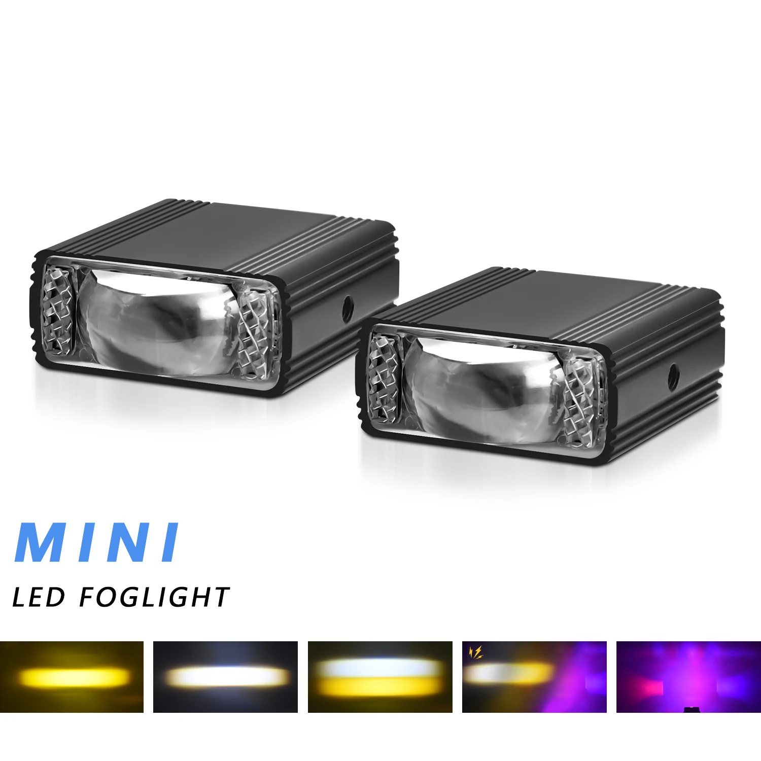 Additional Motorcycle Driving High/Low Len Fog Lamps Long Range Auxiliary Motocr