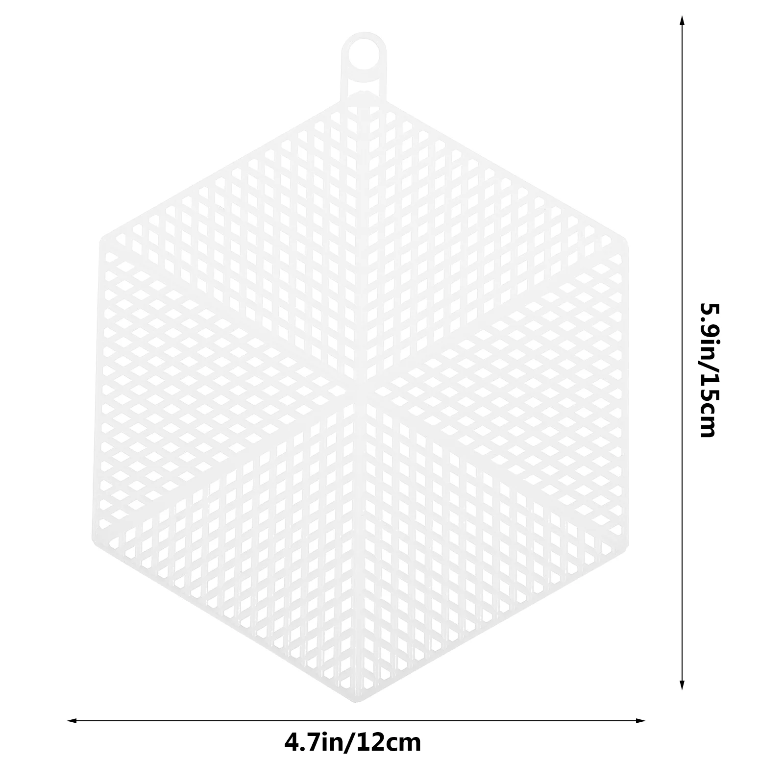 Mesh Plastic Sheets 18pcs DIY Yarn Crafting Mesh Sheets DIY Knit and Crochet Projects