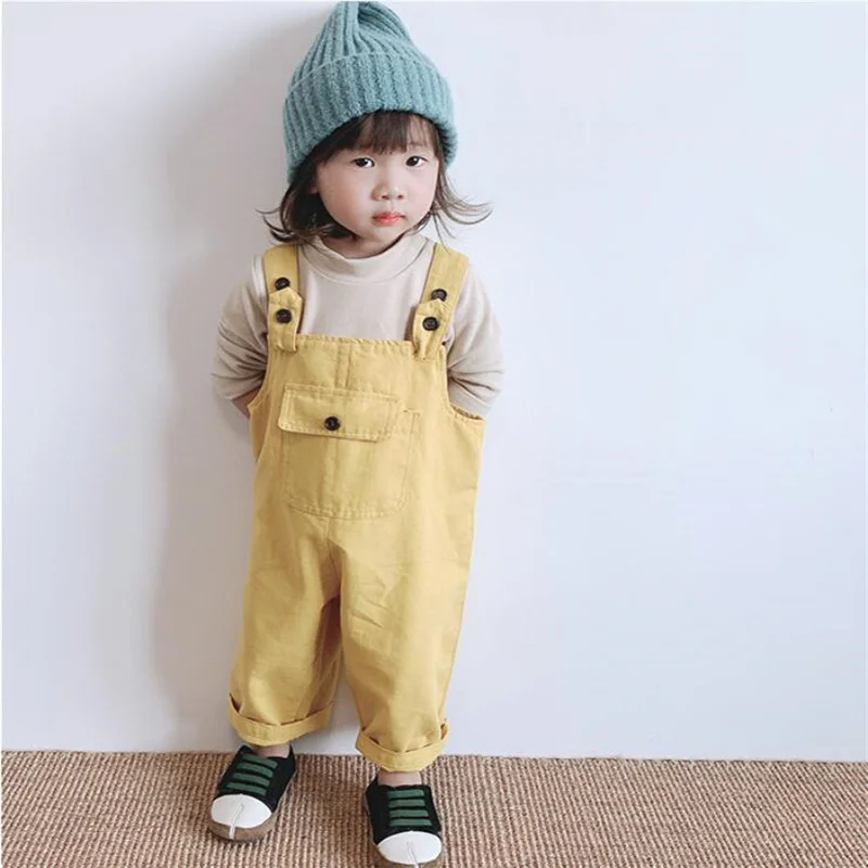 

Girls braces, boys, Korean version of braces, baby trousers