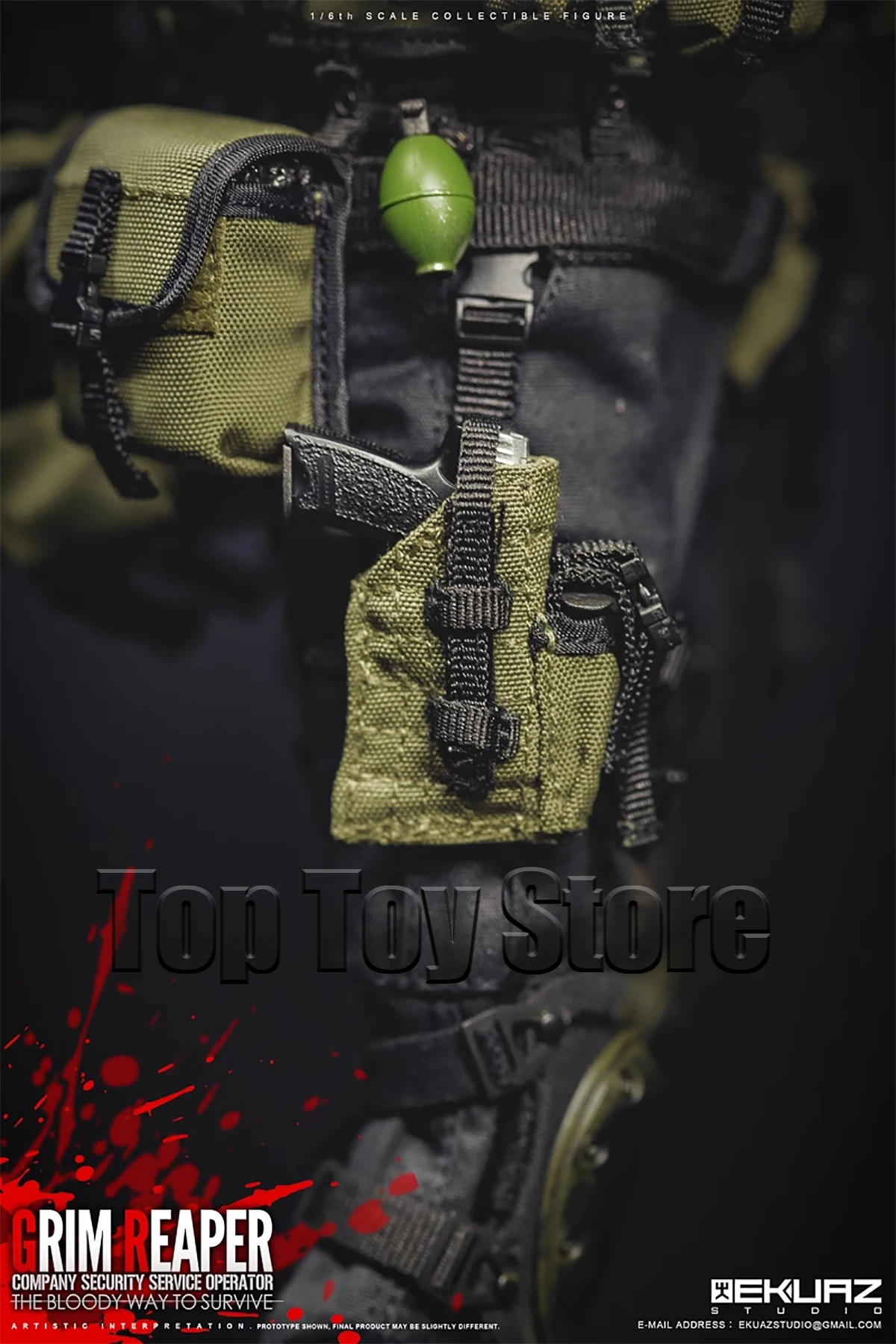 Фигурка EKUAZ STUDIO EKS05 1/6 Hunk Grim Reaper Company | AliExpress