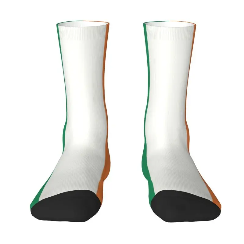 

Ireland Flag Men's Crew Socks Unisex Fashion 3D Printed Dress Socks