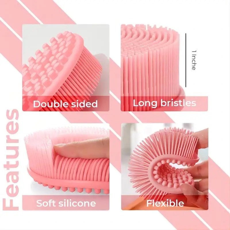 Premium Silicone Exfoliating Body & Scalp Scrubber