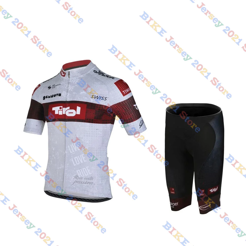Tirol Cycling Team Cycling Jersey Clothing Short Sleeve Shirts Summer Men Bike Jersey Mtb Ropa De Ciclismo