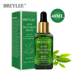 BREYLEE Acne Treatment Serum 40ml Face Facial Essence Anti Acne Scar Removal Cream Skin Care Whitening Pimple Remover For Acne