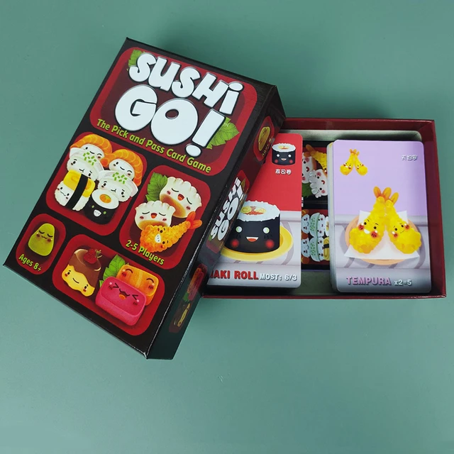 Sushi Go Party! - Le jeu de cartes Pick & Pass Deluxe, plaisir familial multicolore, parfait pour les fêtes et le divertissement à domicile 5