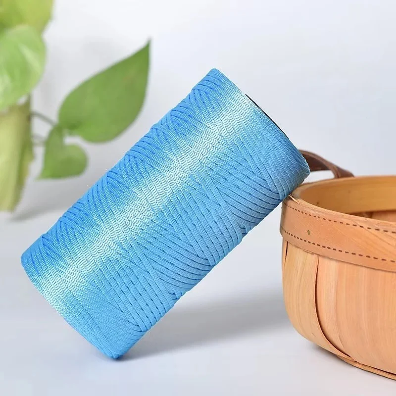 Ice Silk Thread for Summer Crochet – 250g Roll, 2.5mm Thick