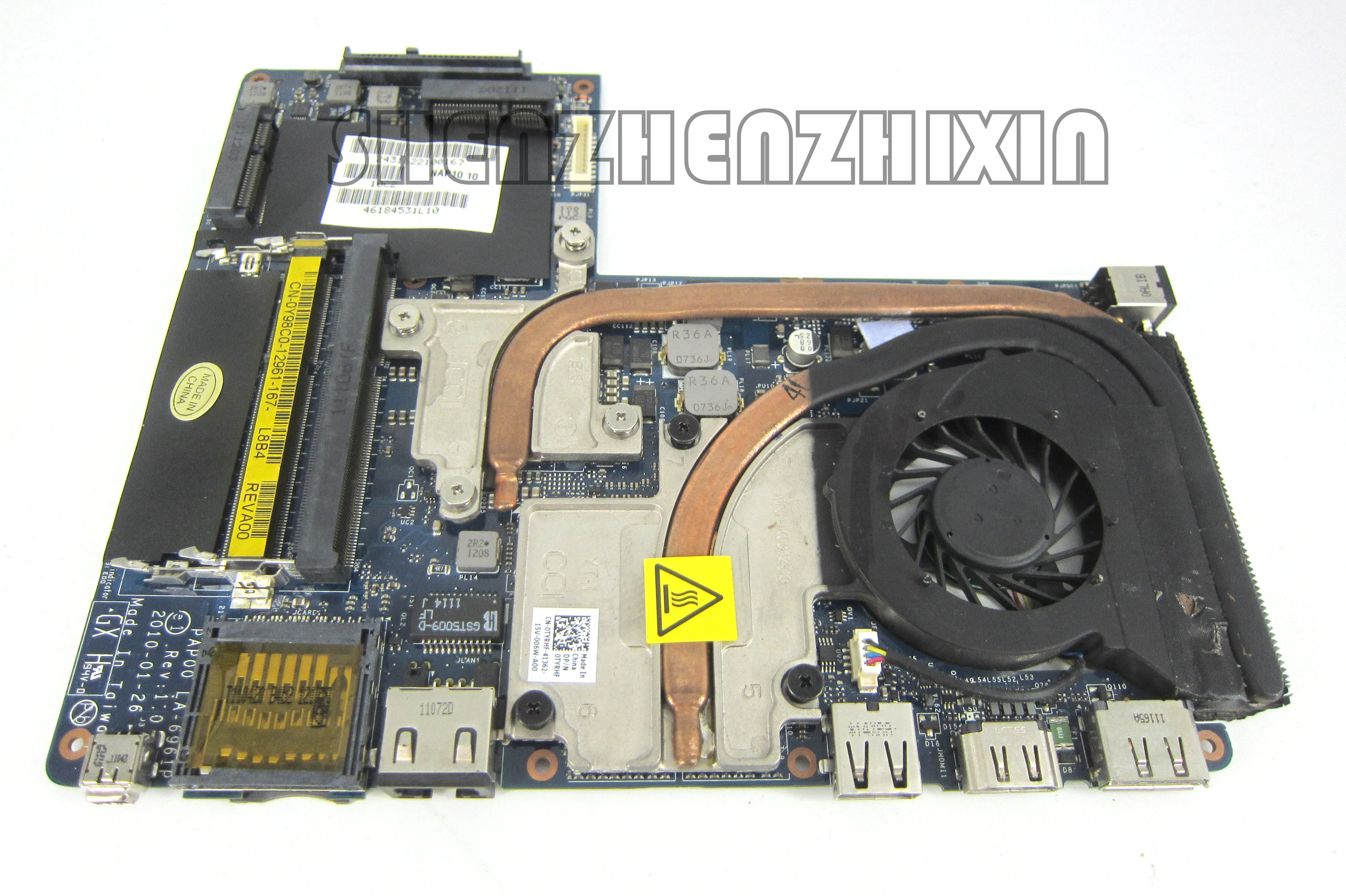 

CSRZSZ для Dell Alenware M11X R3 series, материнская плата для ноутбука, фотоматеринская плата, модель 0Y98C0, фотография с процессором i7-2617M, Протестировано и работает pe