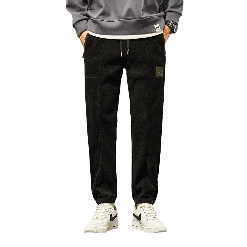 Winter Thick Men Open Crotch Pants Sexy Sweatpants Outdoor Sex Easy Hidden Zipper Streetwear Hot Erotic Crotchless Heavyweight sport jogging trousers,fleece sweatpants,men casual pants