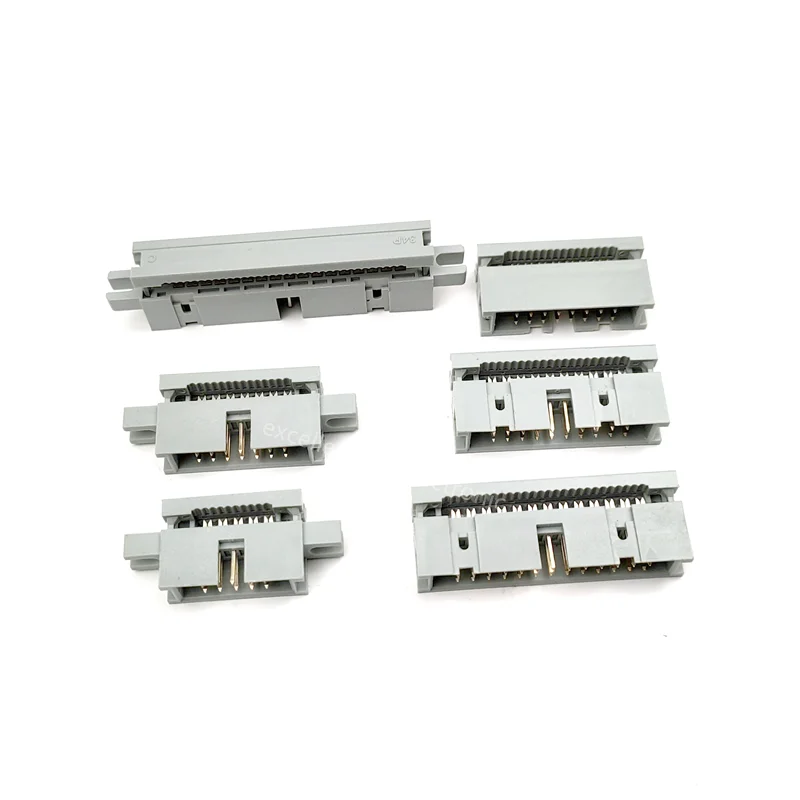 50 Pezzi Intestazioni PCB Maschio E Femmina 10 Pin - Passo 2,54 Mm, Striscia Saldante Per Prototipi Shield