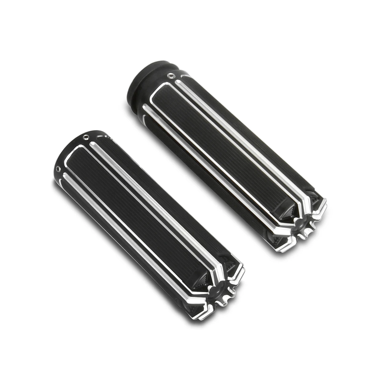 

Motorcycle part 1"25mm Electronic Throttle Gauge Handlebar Hand Grips For Harley Softail Touring 2008-2023 (NO Wire)
