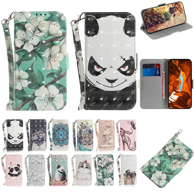 

Stand Flip Wallet Case For Infinix Note 30 PRO 4G 5G 30i 30 VIP note 12 PRO 2023 G96 11S 10S 7 3D Wallet Protect Phone Cover