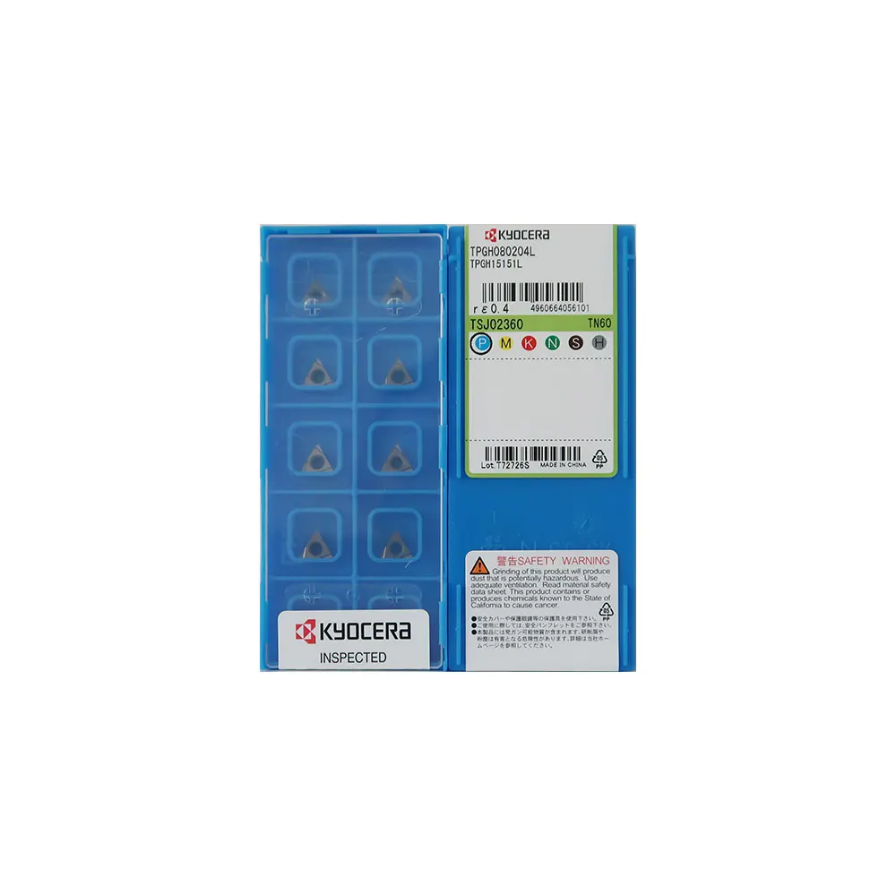 

Kyocer a 100% Original TPGH 080202L 080204L 090202L 090204L 110204L 110302L 110304L 160302L TN60 PR930 KW10 Turning Insert