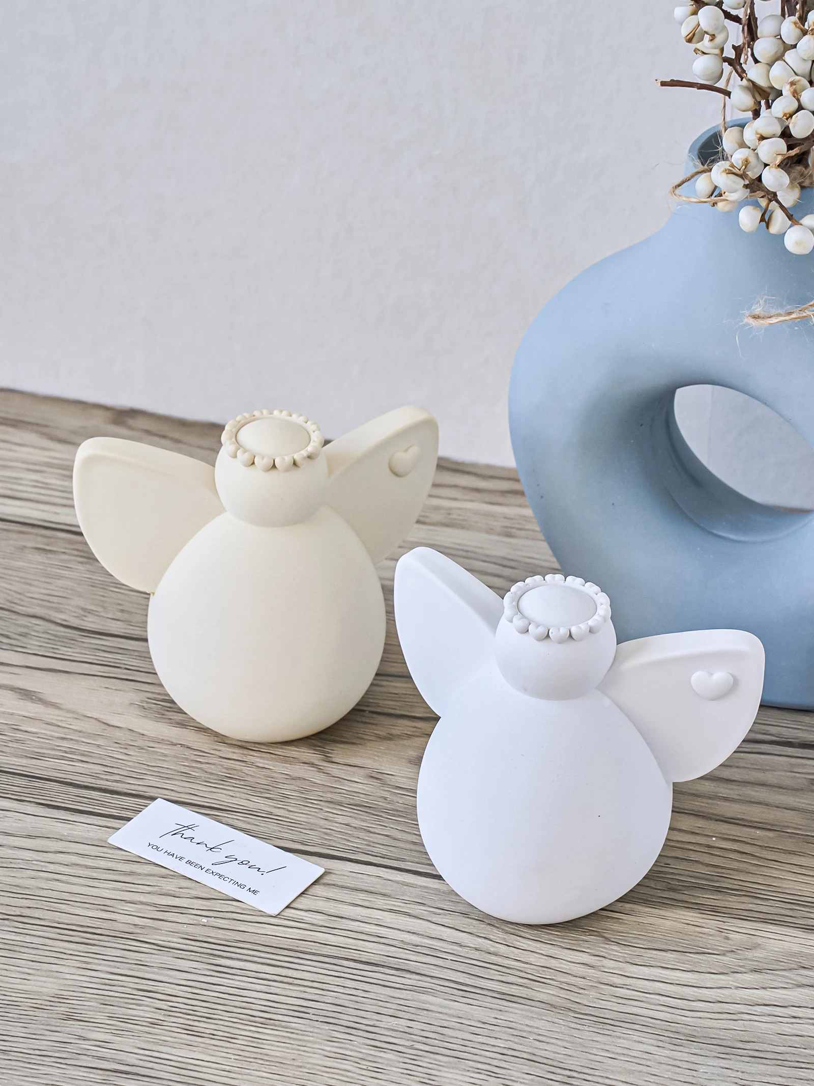 귀여운 천사 실리콘 몰드 DIY 크리스마스 화환을 쓴 천사 양초 비누 몰드 레진 석고 공예 몰드 홈 데코 크리스마스 선물