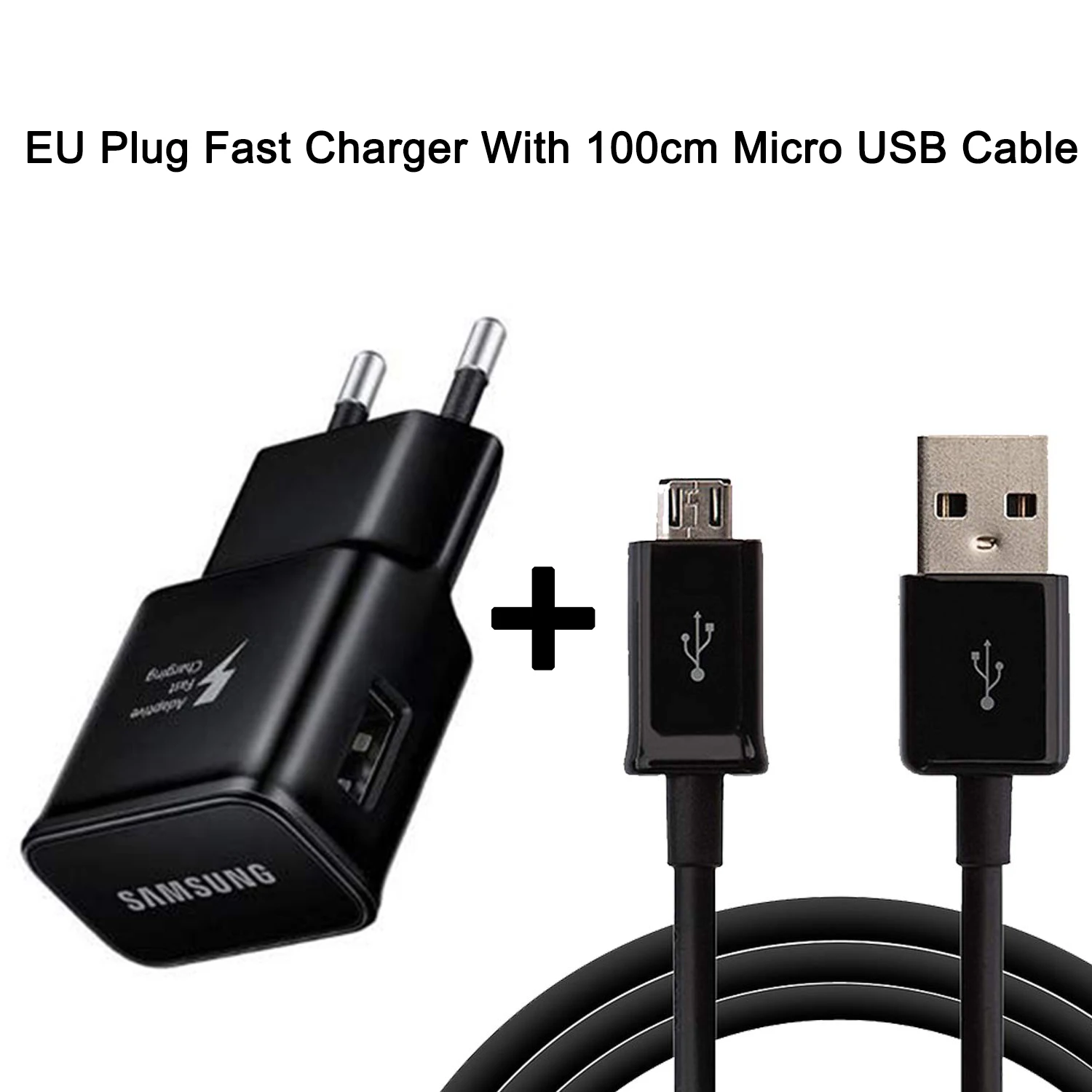 Fast charge 18w Original 9V 1.67A Fast Adaptive Charger Quick Charge Micro USB TYPE-C Cable For Samsung Galaxy Note 4 5 S4 S6 S7 S8 A3 A5 A7 A9 usb c 61w Chargers