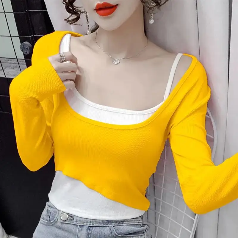 Fashion Skew Collar Solid Color Asymmetrical Blouses Women's Clothing 2023 Autumn Winter Loose Casual Pullovers Irregular Shirts