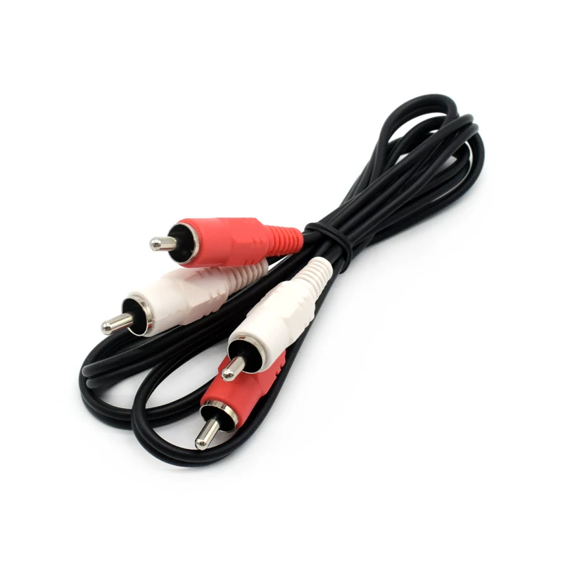 For Yamaha VY952200 2 RCA Male To Stereo Audio Speaker Cable 1.1M - Used |