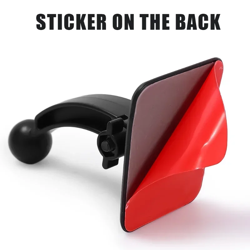 Car Universal Phone Holder 17mm Ball Head Base 180 Degree Rotation Dashboard Mount Bracket for IPhone14 13 Xiaomi Samsung Tools