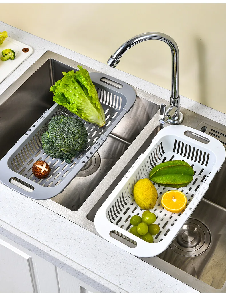 1pc, Panier De Vidange D'évier De Cuisine, Égouttoir De Vaisselle  Télescopique, Panier De Lavage De Fruits Et Légumes, Support De Séchage,  Porte-éponge À Savon, Fournitures De Cuisine À Domicile - Temu Belgium