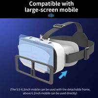 Virtual Reality VR Glasses Headset Viar Devices 3D Helmet Lenses Smart Goggles For Phone Smartphones Cell Viewer Mobile Game Set - Image 6