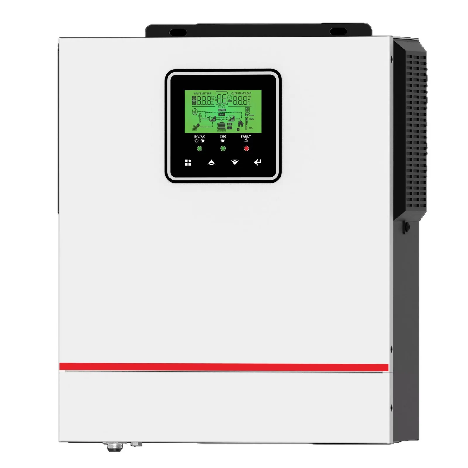 Hybrid Solar Inverter with Advanced MPPT Technology 60A Minimum Starting Voltage