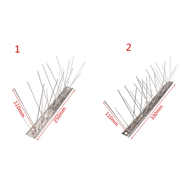 A Madár És Galamb Tüskék Elrettentő Rozsdamentes Acél Tüske -Szalag Otthoni Torony Tetők Madárhulladék -Repelle Galambhoz - Image 6