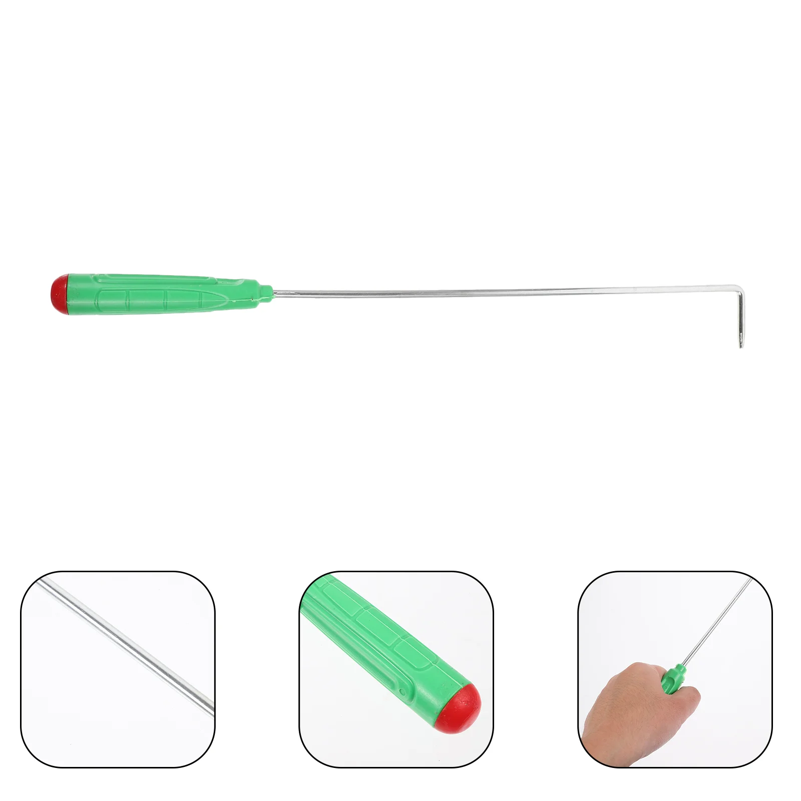 

Camping Accesorios Fire Tongs Pits for outside Hook Fireplace Tool Stainless Steel Poker Accessories