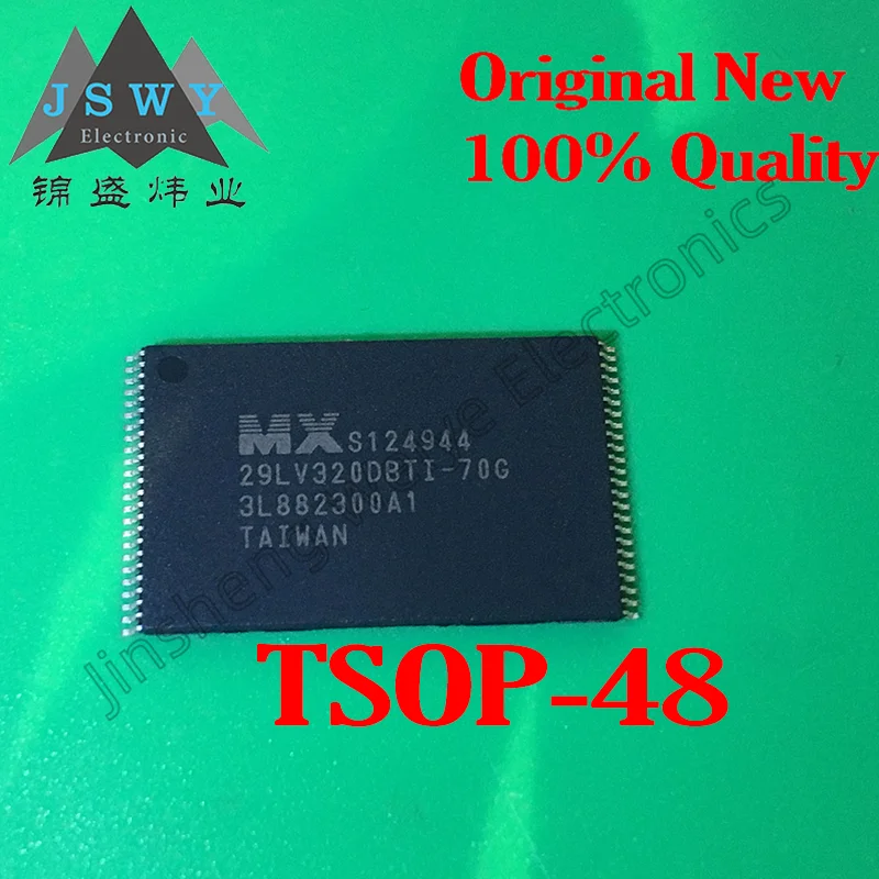 

1~100PCS MX29LV320DBTI-70G MX29LV320 SMT TSOP48 Memory Chip IC 100% good quality Free shipping Fast delivery