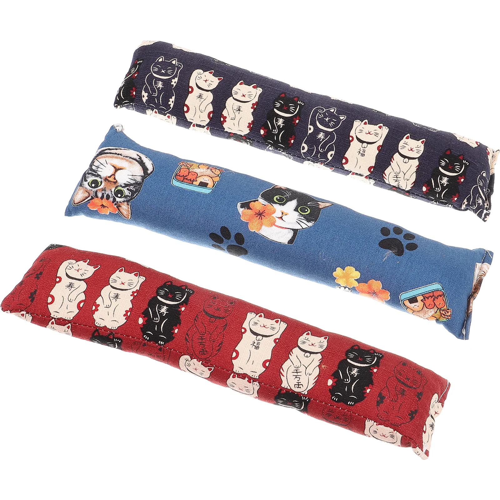 

3 Pcs Cat Pillow Toys for Indoor Cats Dental Kitten Puppy Catnip Chew Products Teething