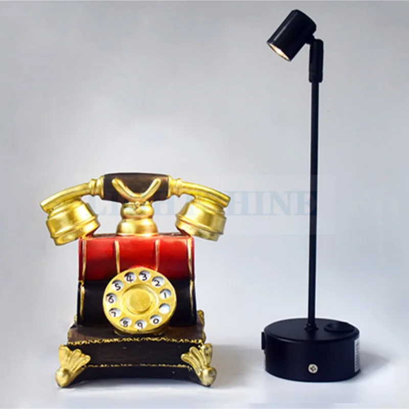 Description Picture 3 of itemLed Rechargeable 1W Spot Light Glass Counter Spotlights Jewelry Display Case Lights Display Vertical Pole 1W/3W Lithium Battery