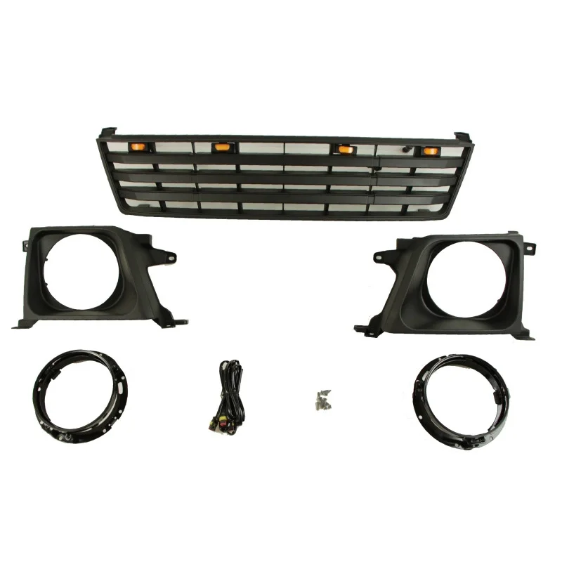 프라도 LC90 LC95 FJ90 FJ95 프론트 범퍼 메쉬 그릴 1993-2002 개조용 자동차 액세서리 프론트 그릴