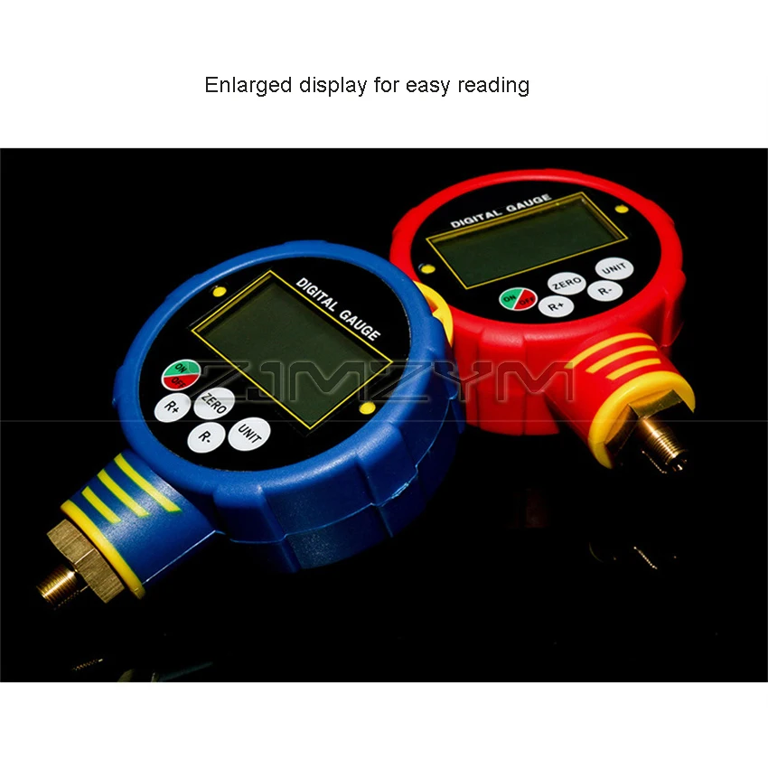 Manometro Digitale Per Refrigeranti - Misuratore Di Pressione E Vuoto Per Aria Condizionata