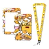 Sanrio Gudetama Lazy Egg Cute Card Holder Lanyard Neck Strap Keychain ID Card Badge Holder Hang Rope Student Accessories Gift 6