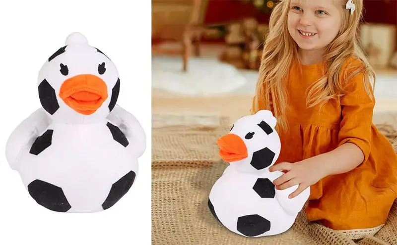 Duck Plush Toy Convenience Of Carrying Realistic Soft Cuddly Duck Toy Soft Touch Cute Comfortable Sports Duck Design Animal duck and cover socks man gift idea sports socks