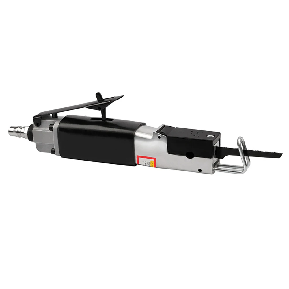Pneumatic File Strong Power Pneumatic Reciprocating Saw Aluminum Alloy Hacksaw Cutting Tool Straight and Scroll Cut Blade Cutter 2