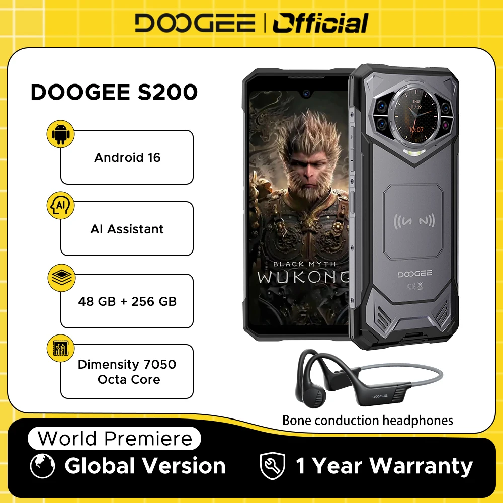 【八重垣】DOOGEE S200 国内版 スマートフォン 本体 シルバー 楽天市場】【期間限定9000円オフ&防水スマホ】最新5G スマホ DOOGEE