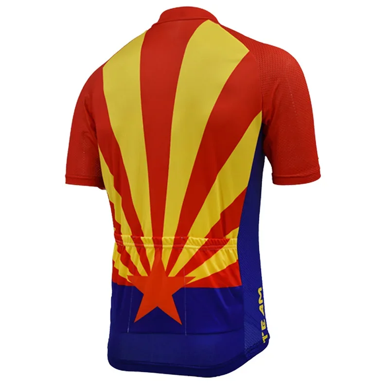 Arizona Cycling Jersey Short Sleeve Cycling Tops Bike Wear Clothing Bicycle Clothes Cajastur