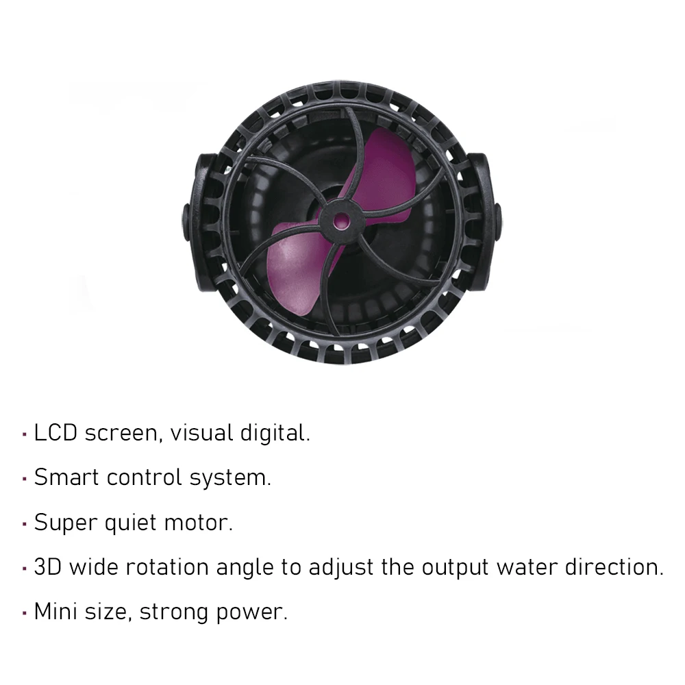 Jebao MOW Series Smart WiFi Aquarium Water Wavemaker Pump with LCD Display Controller for Fish Tank water pump aquarium water pump fish tank pump aquarium dosing pump
