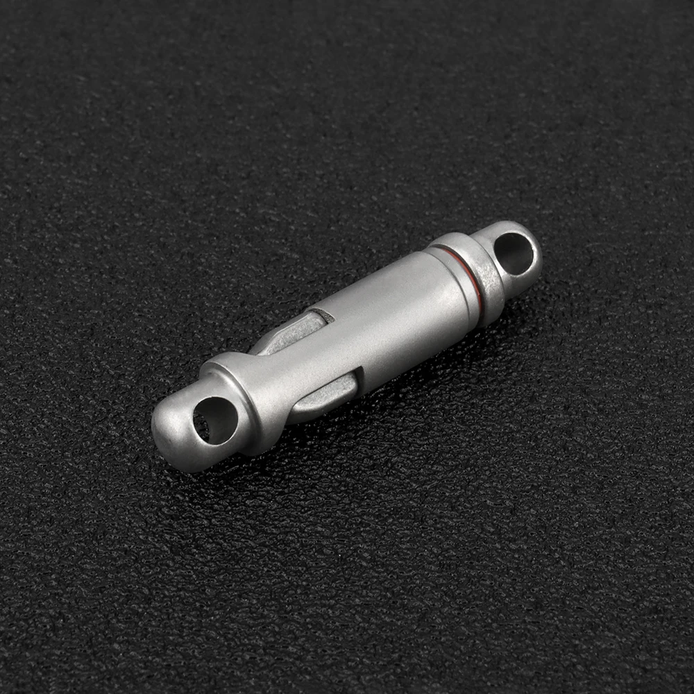 Titanium Buckle Keychain Accessories Titanium Alloy Quick Hook Buckle Outdoor Small Tool Elastic Fastener Keyring