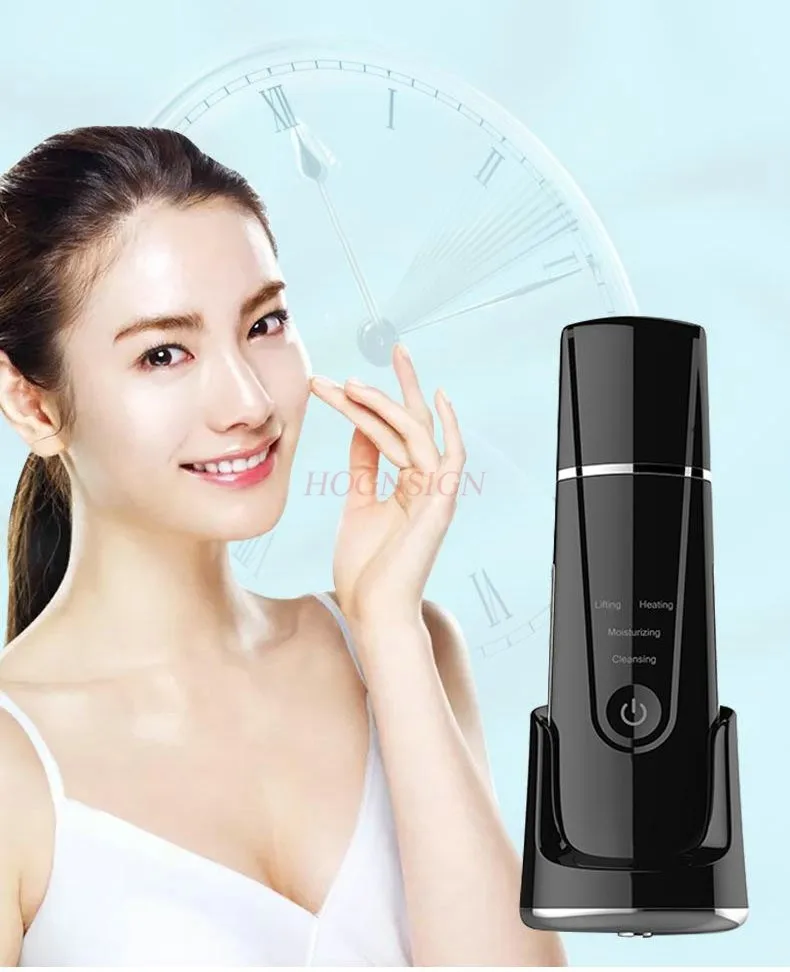 Ultrasonic blackhead instrument, skin cleaning and beauty machine, pore facial cleanser