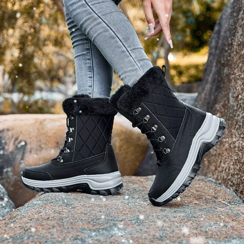 Faux Fur Arctic Shield Waterproof Boots Gubarun Women's Waterproof